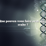 Question : Que pouvez-vous faire avec des pommes de crabe ?